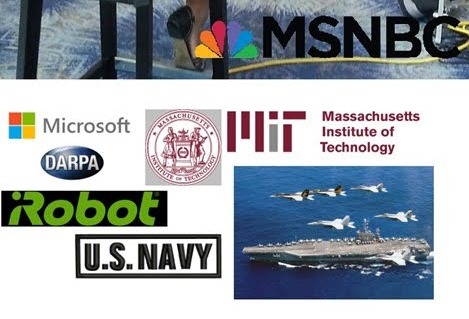 MSNBC, Microsoft, MIT, DARPA, iRobot, U.S. Navy